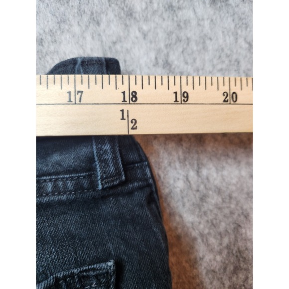 Levi's 511 Jeans Mens 36x29 Black Denim Slim Fit Stretch Charcoal Wash Red Tab - Picture 7 of 16